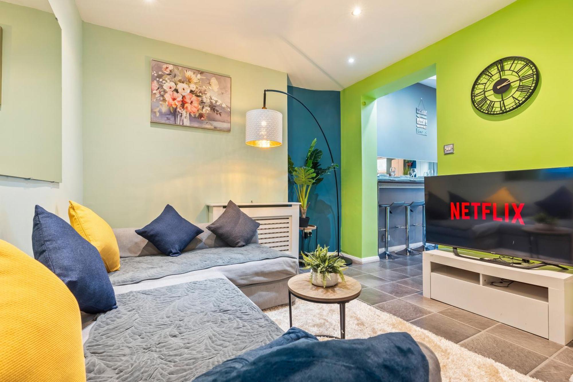 Villa Impeccable 4-Bed House In Brixton Londra Esterno foto