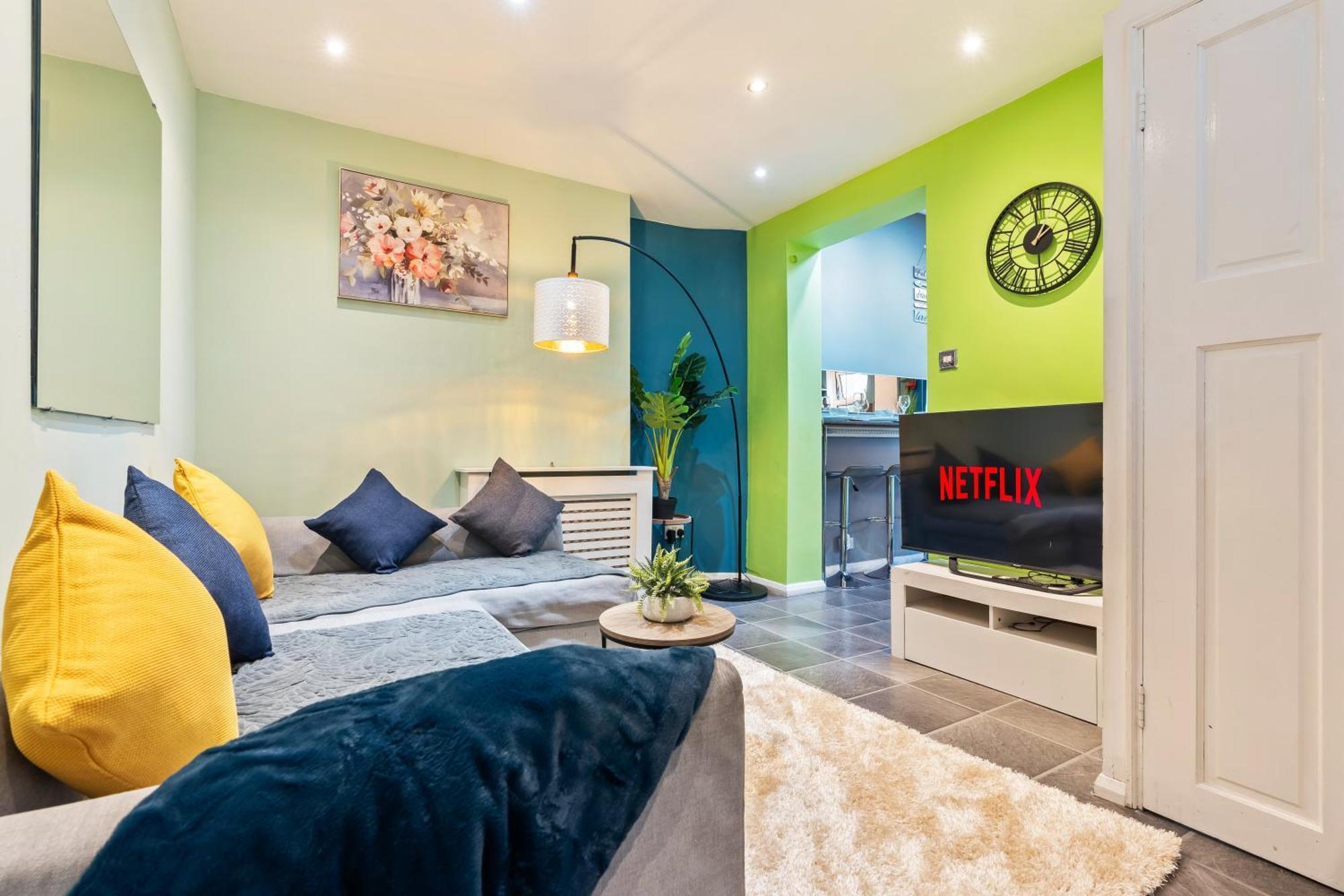 Villa Impeccable 4-Bed House In Brixton Londra Esterno foto